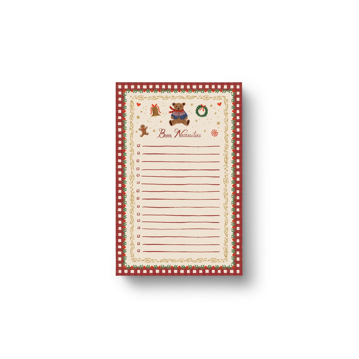 Beary Christmas Notepad