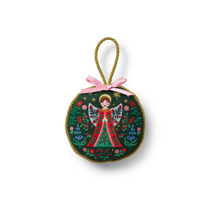 Nativity Angel Embroidered Ornament