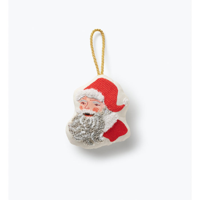Santa Embroidered Ornament