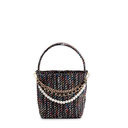 ANYA TOP HANDLE BUCKET BAG,MULTI