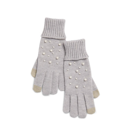 PERLA TOUCHSCREEN GLOVES,GREY