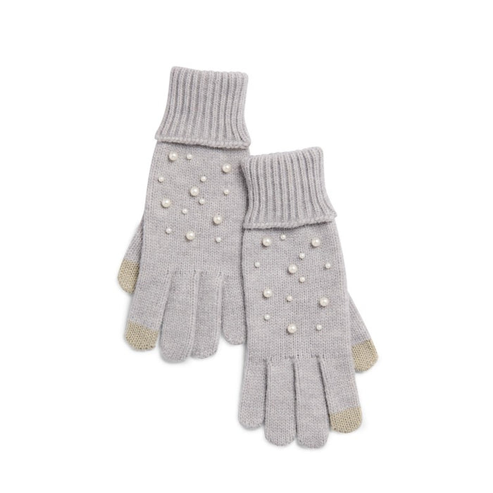 PERLA TOUCHSCREEN GLOVES,GREY