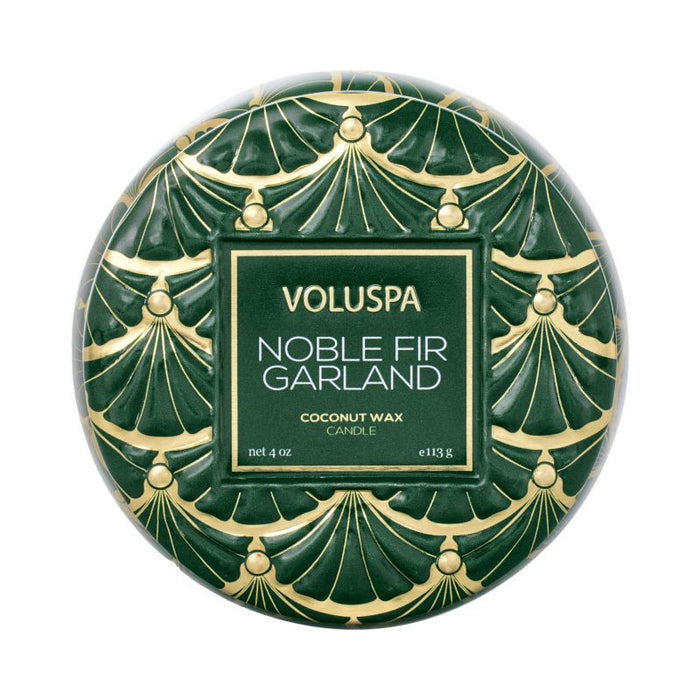 Noble Fir Garland Mini Tin