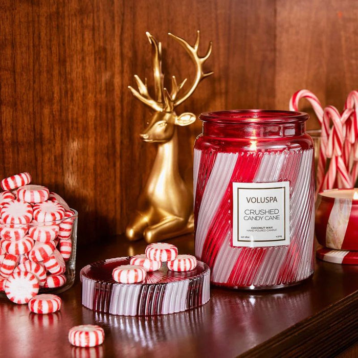 Crushed Candy Cane Large Jar