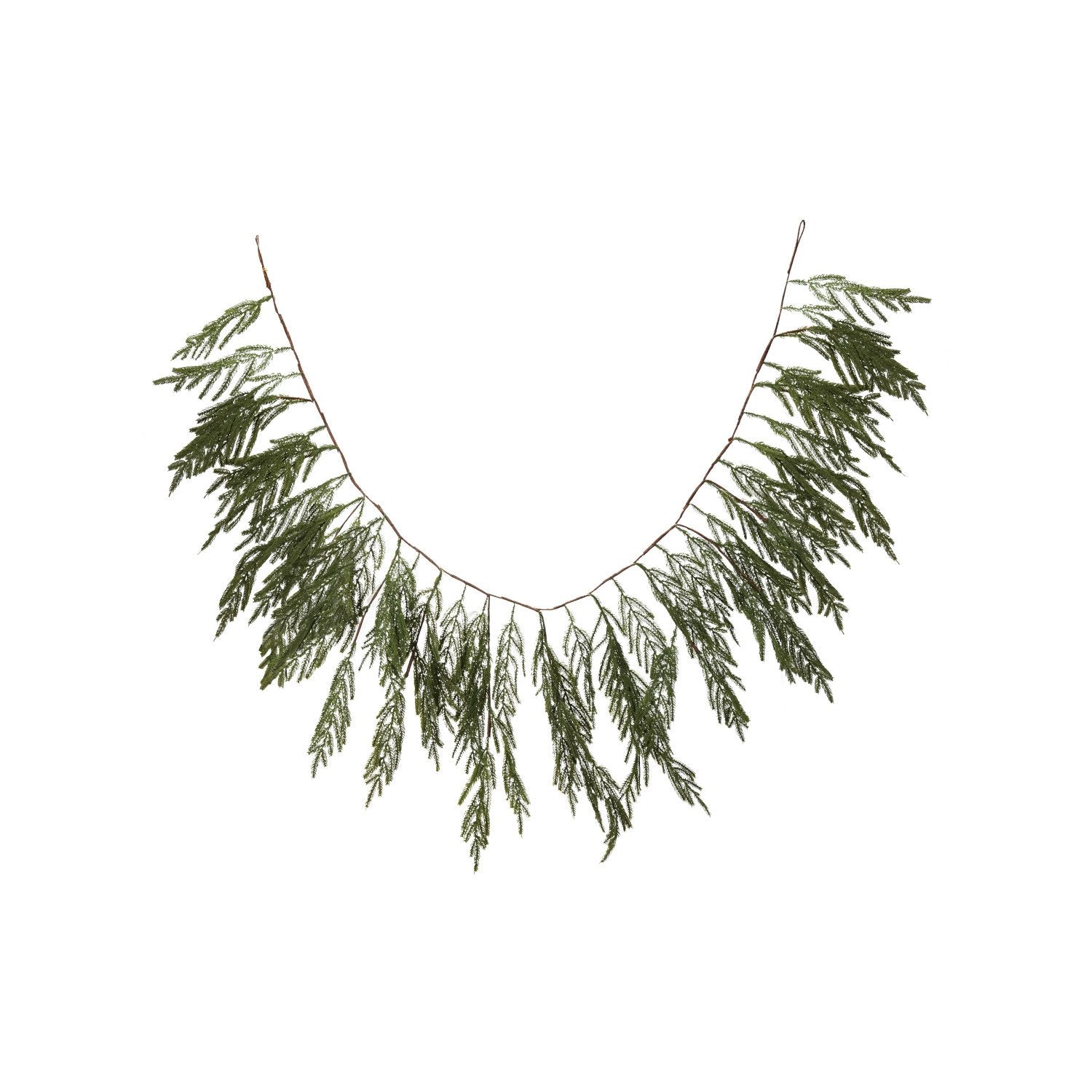 72"L x 20"H Faux Cypress Garland