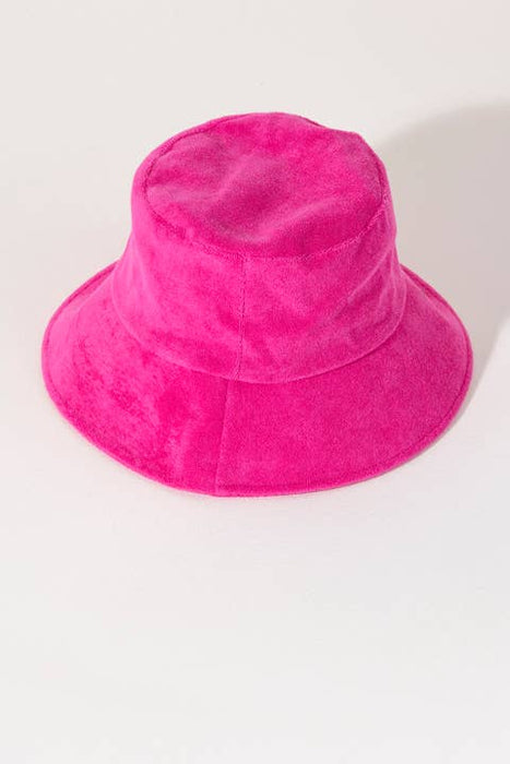 Terry Bucket Hat | Fuchsia