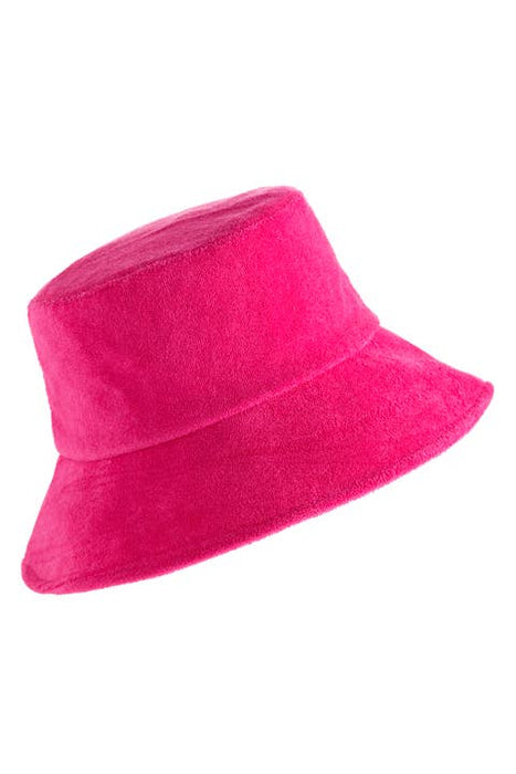 Terry Bucket Hat | Fuchsia