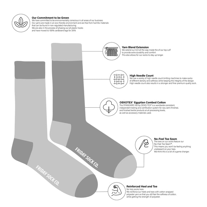 Hockey Sticks & Skates Mismatched Men’s Socks