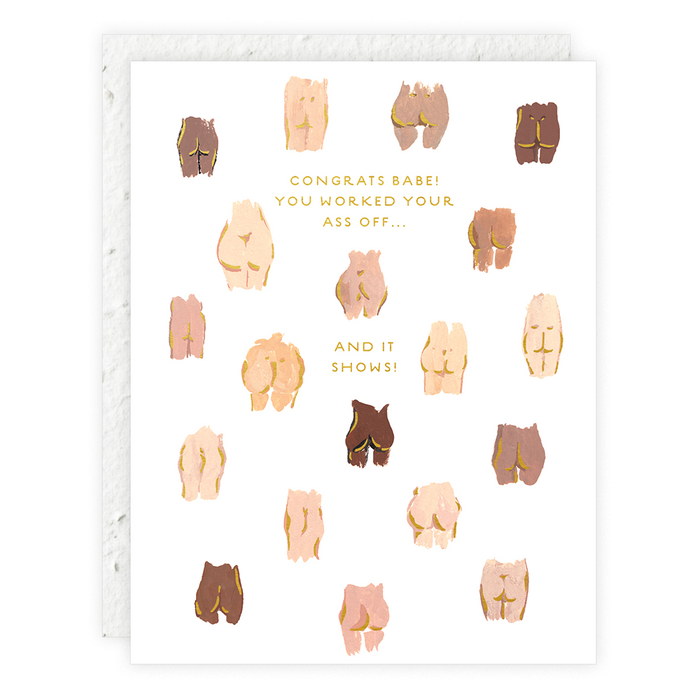 Butts Congratulations Card
