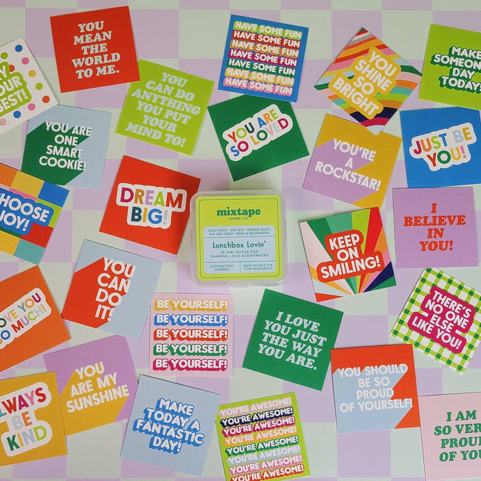 Lunchbox Lovin' mini notes