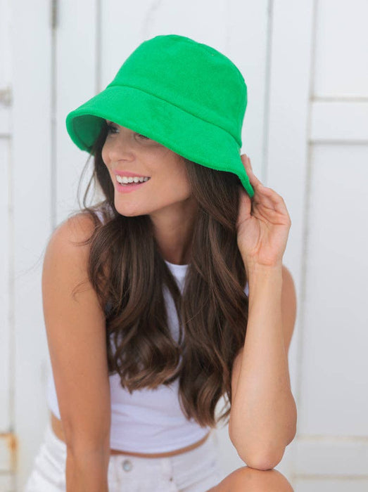 Terry Bucket Hat | Green