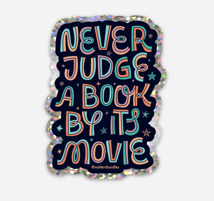Never Judge a Book By Its Movie Sticker