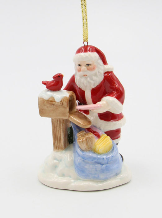 Santa Mailbox Ornament