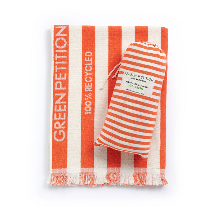 Delmor Beach Towel | Ochre