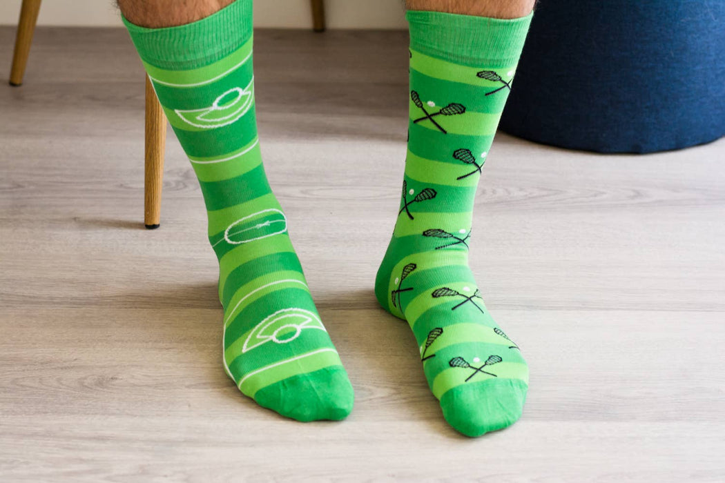 Lacrosse Mismatched Men's Socks