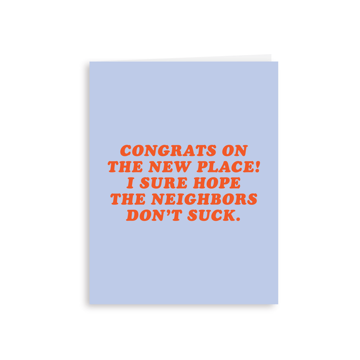 New Neighbors Card