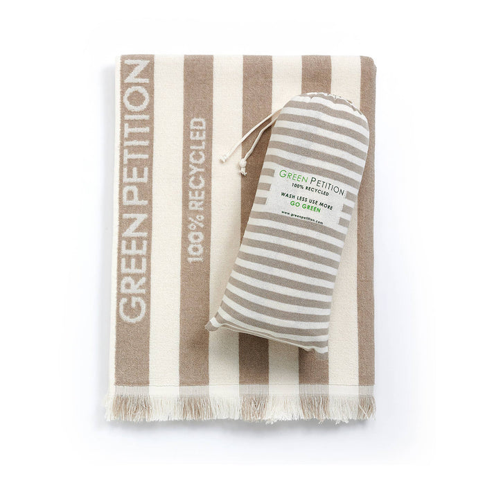 Delmor Beach Towel | Ochre