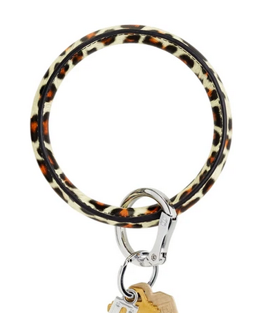 Big O Leather Key Ring – Lovely Paperie Gifts