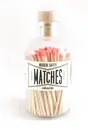 Matches in Apothecary Jar | Red