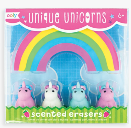 Rainbow Scented Erasers