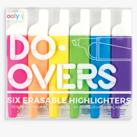 Do-Overs Erasable Highlighters