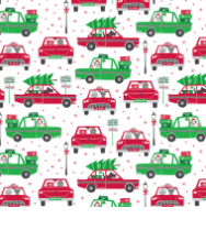 Tree on Car Holiday Wrap