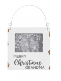 Merry Christmas Grandma Ornament