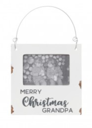 Merry Christmas Grandpa Ornament