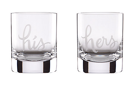His and Hers Double Old Fashion Set