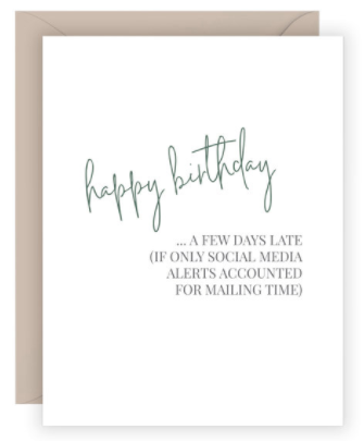 Social Media Bday