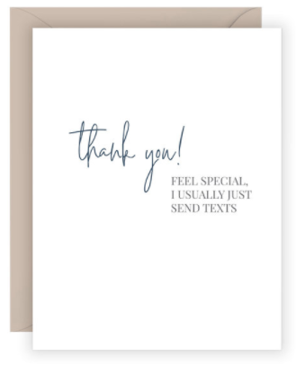 Text Thanks