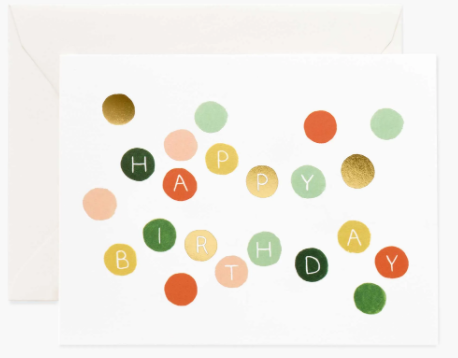Birthday Dots Card