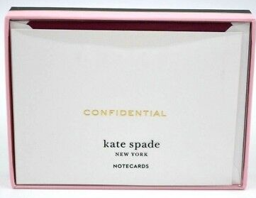 Confidential Notecard Set