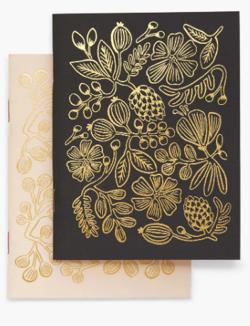 Gold Foil Pocket Notebooks