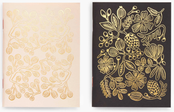 Gold Foil Pocket Notebooks