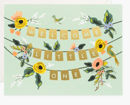 Welcome Garland Card