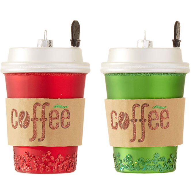 Coffee Cup Ornaments