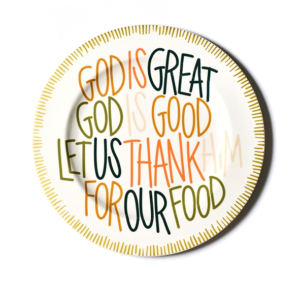 God is Great Plate