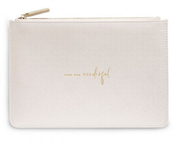 Perfect Pouch - Met White You are Wonderful