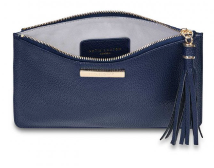 Tassel Pouch - Navy