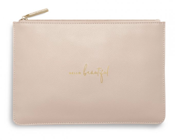 Perfect Pouch -Pink Hello Beautiful