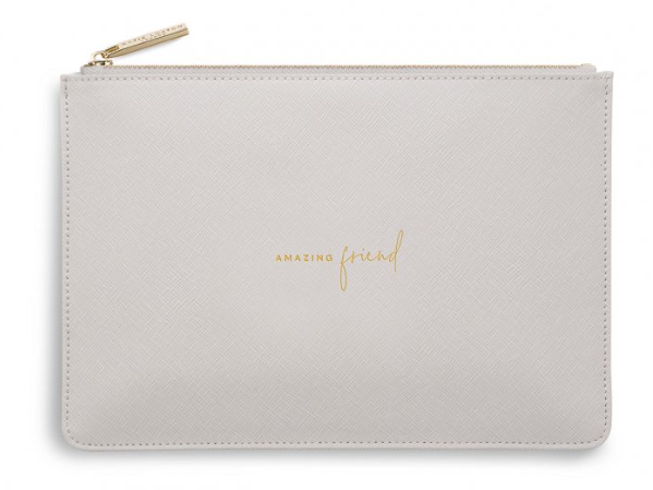 Perfect Pouch -Gray Amazing Friend