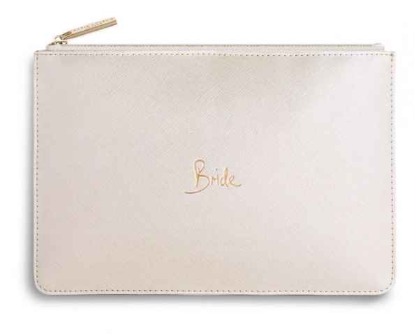 Perfect Pouch - Met White Bride