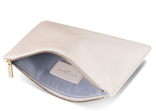Perfect Pouch - Met White Bride