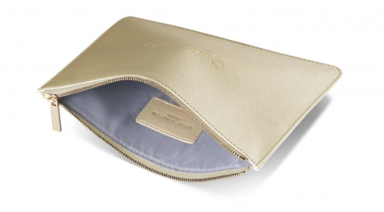 Perfect Pouch -Gold Sparkle Everyday