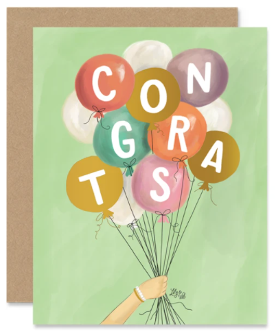 Congrats Balloons