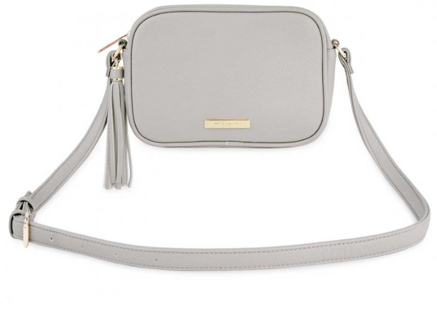 Sophia Tassel Crossbody - Stone