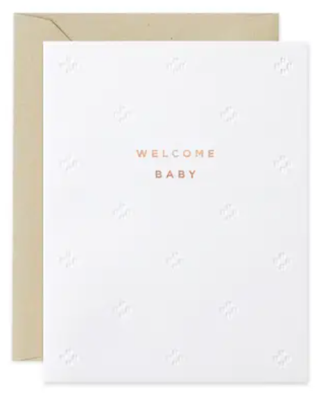 Tribal Dot Baby Card