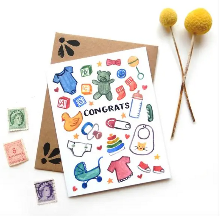 Congrats Baby Card