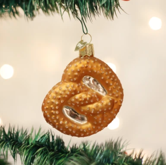Pretzel Ornament